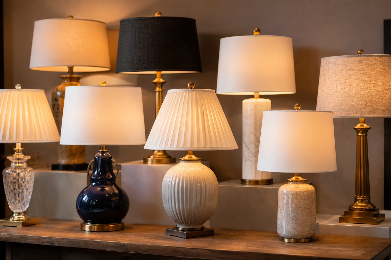 Decorative lamps and floor lamps